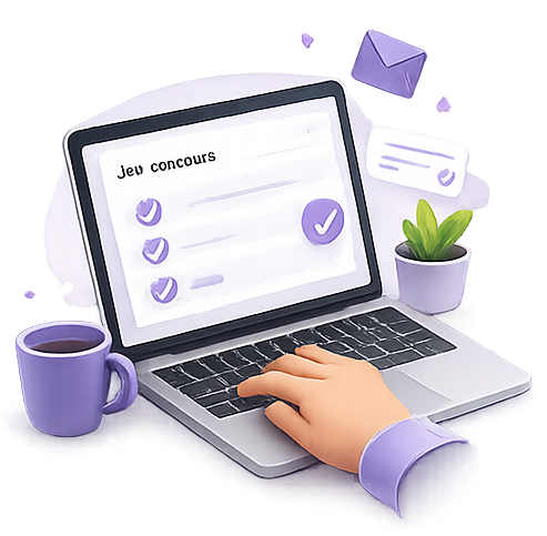 Participation aux jeux-concours pour les membres Concours+