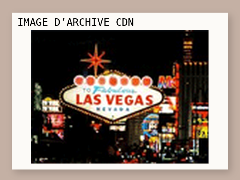 Un séjour à Las Vegas pour 2 personnes d'une durée de 7 jours 2960 euros.