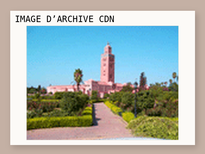 Un séjour pour 2 personnes à Marrakech d'une valeur de 800€ avec Voyage SNCF.