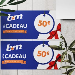 3 bons d’achat B&M (50€)
