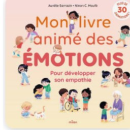5 livres Mon livre animé des émotions (20€)