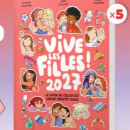 5 guides Vives les filles (18€)