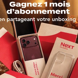 10 lots d'un mois d'abonnement de location Next Mobiles.