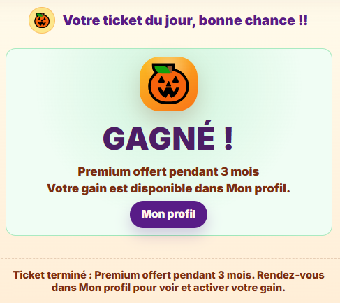 Un abonnement premium de 3 mois